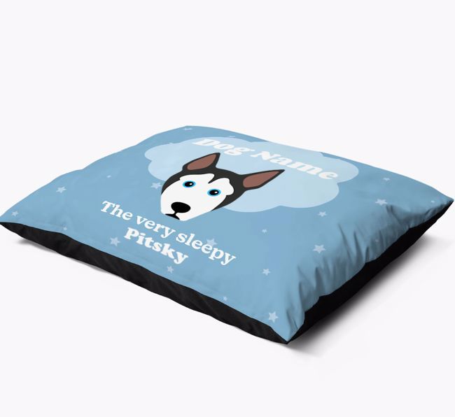 'The Very Sleepy Dog' - Personalised {breedFullName} Dog Bed